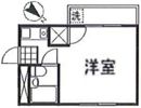サンライズ三宅 B棟の間取り画像