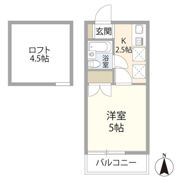 スターゲイツ弘明寺7号棟の間取り画像