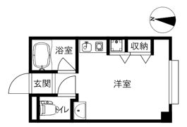 キャロルコート兼六の間取り画像