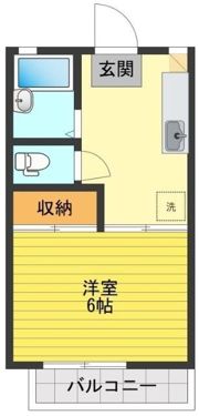 フローラコートの間取り画像