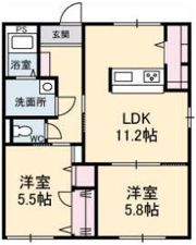 リベラUの間取り画像