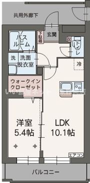 ロトゥフルールの間取り画像
