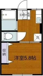 ハピネスⅠの間取り画像