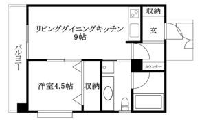 ヴェルデ・ビュー大手町の間取り画像