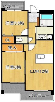 サンシティ・アヴァンテの間取り画像