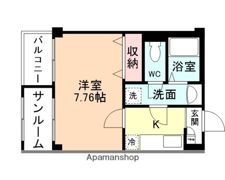 プリズム婦中Ⅰの間取り画像