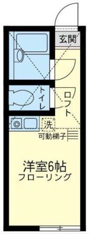 ユナイト上大岡マークエスターの間取り画像