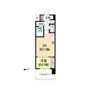 セレニテ江坂ミラクの間取り画像