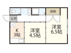 光ハイツの間取り画像