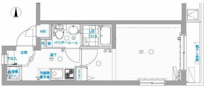 SIN－CITY板橋大山の間取り画像