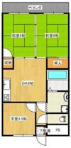 シャトー橋本の間取り画像