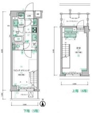 リヴシティ西早稲田の間取り画像