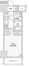 レジディア笹塚Ⅱの間取り画像