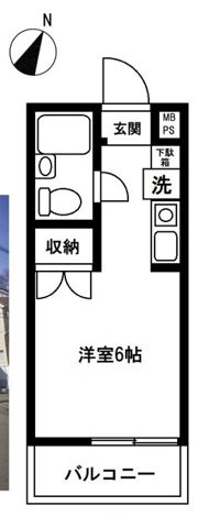 パークマンション保谷の間取り画像