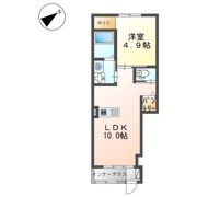 ルミナス立花の間取り画像