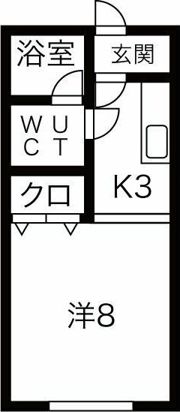 ポプリ恵み野の間取り画像