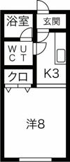ポプリ恵み野の間取り画像