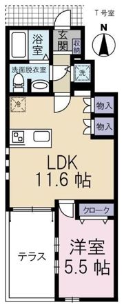 Villa Hexa（ヴィラ ヘキサ）の間取り画像