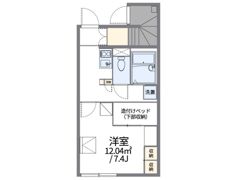 レオパレスマロンハイツ Ⅳの間取り画像