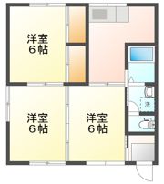 東郷貸家の間取り画像