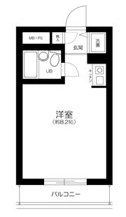 ハイネスプラザ新宿5の間取り画像