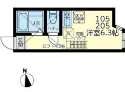 ユナイト田浦ロペス・ホルティージョの間取り画像