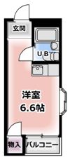 アパートメント寝屋川Ⅱの間取り画像