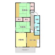 ハイムHIDAKAの間取り画像