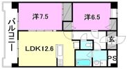 プレジール来住の間取り画像