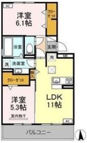 リバーパークの間取り画像