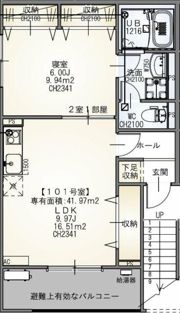 Willow Laneの間取り画像