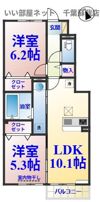 ソフィアクレールAの間取り画像