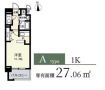 ブランクレール谷町の間取り画像