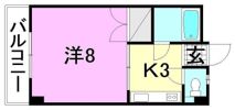 ぷれいす。友の間取り画像