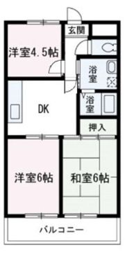 ブランドール和光の間取り画像