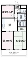 ブランドール和光の間取り画像