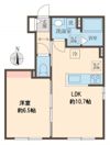 （新築）川越市上戸アパートの間取り画像