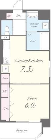 スカイラグーナの間取り画像