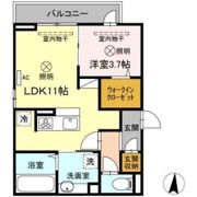One wide 山本の間取り画像