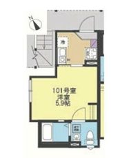 クレイン横浜の間取り画像