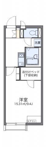 レオネクストSAIRIN十四の間取り画像