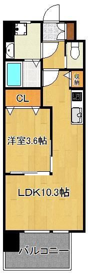 ギャラクシーヴィーラブライトの間取り画像