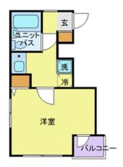 プレール明大前の間取り画像