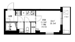 b’CASA Yoshinocho River sideの間取り画像