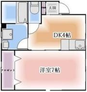 第2三駒ハイツの間取り画像