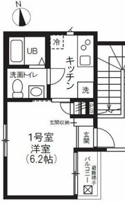 ディーアパートメントⅡの間取り画像
