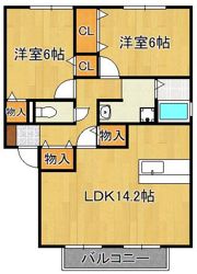 アルケディアの間取り画像