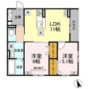 ボヌールKの間取り画像