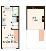 Eminence Ⅰの間取り画像