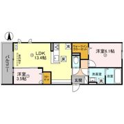 Palais Poire（パレ・ポワール） B棟の間取り画像